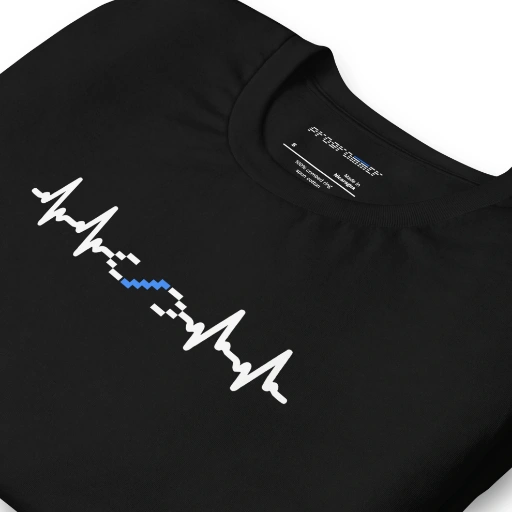 Picture of Code Heartbeat Shirt