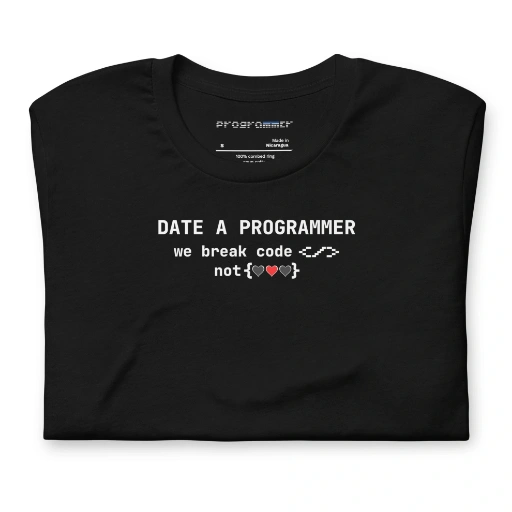 Picture of Date A Programmer Shirt