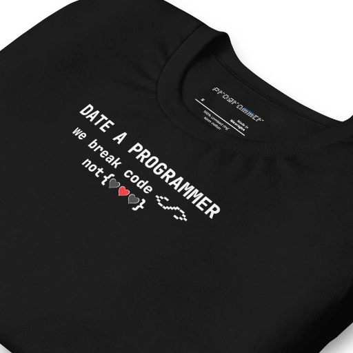 Picture of Date A Programmer Shirt
