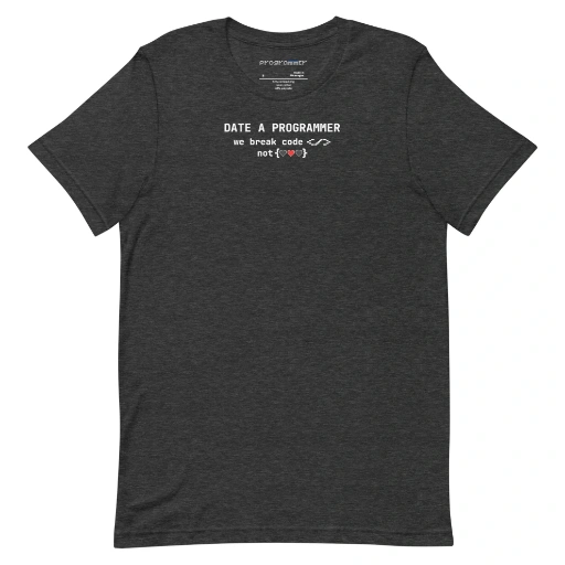 Picture of Date A Programmer Shirt