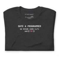 Picture of Date A Programmer Shirt