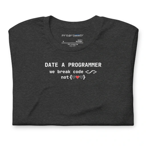 Picture of Date A Programmer Shirt