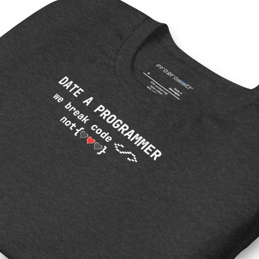 Picture of Date A Programmer Shirt