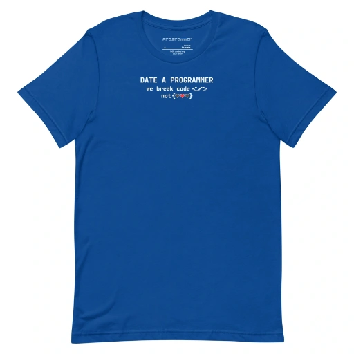 Picture of Date A Programmer Shirt