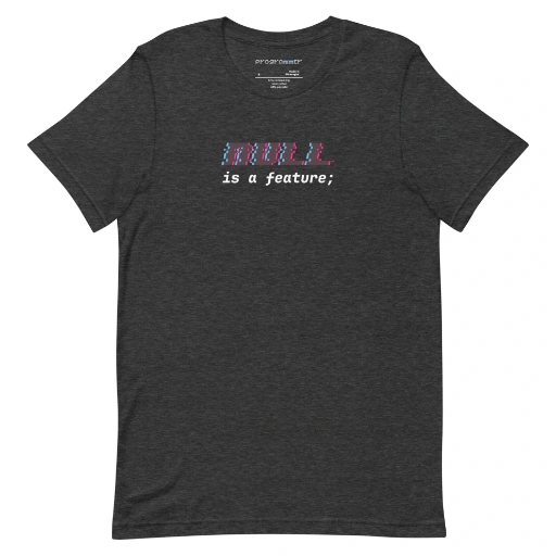 Picture of Null Is A Feature Shirt