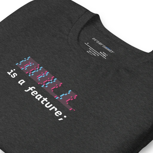 Picture of Null Is A Feature Shirt