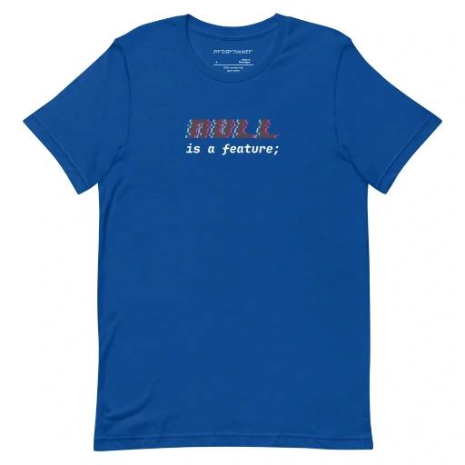 Picture of Null Is A Feature Shirt