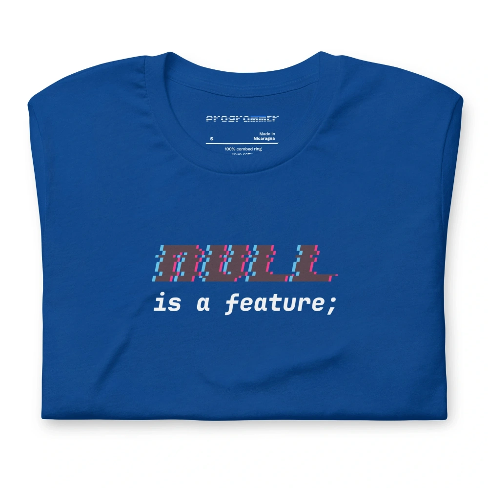 Picture of Null Is A Feature Shirt