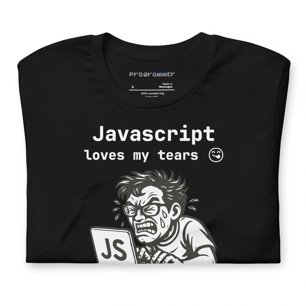 Picture of JavaScript Loves My Tears Shirt