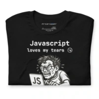 Picture of JavaScript Loves My Tears Shirt