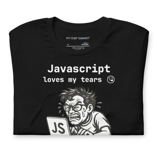 Picture of JavaScript Loves My Tears Shirt