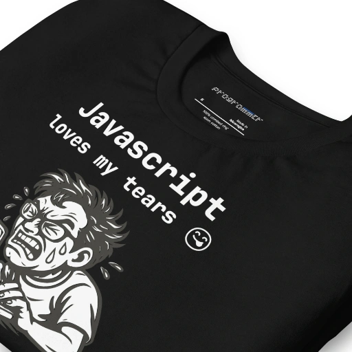 Picture of JavaScript Loves My Tears Shirt