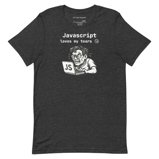 Picture of JavaScript Loves My Tears Shirt