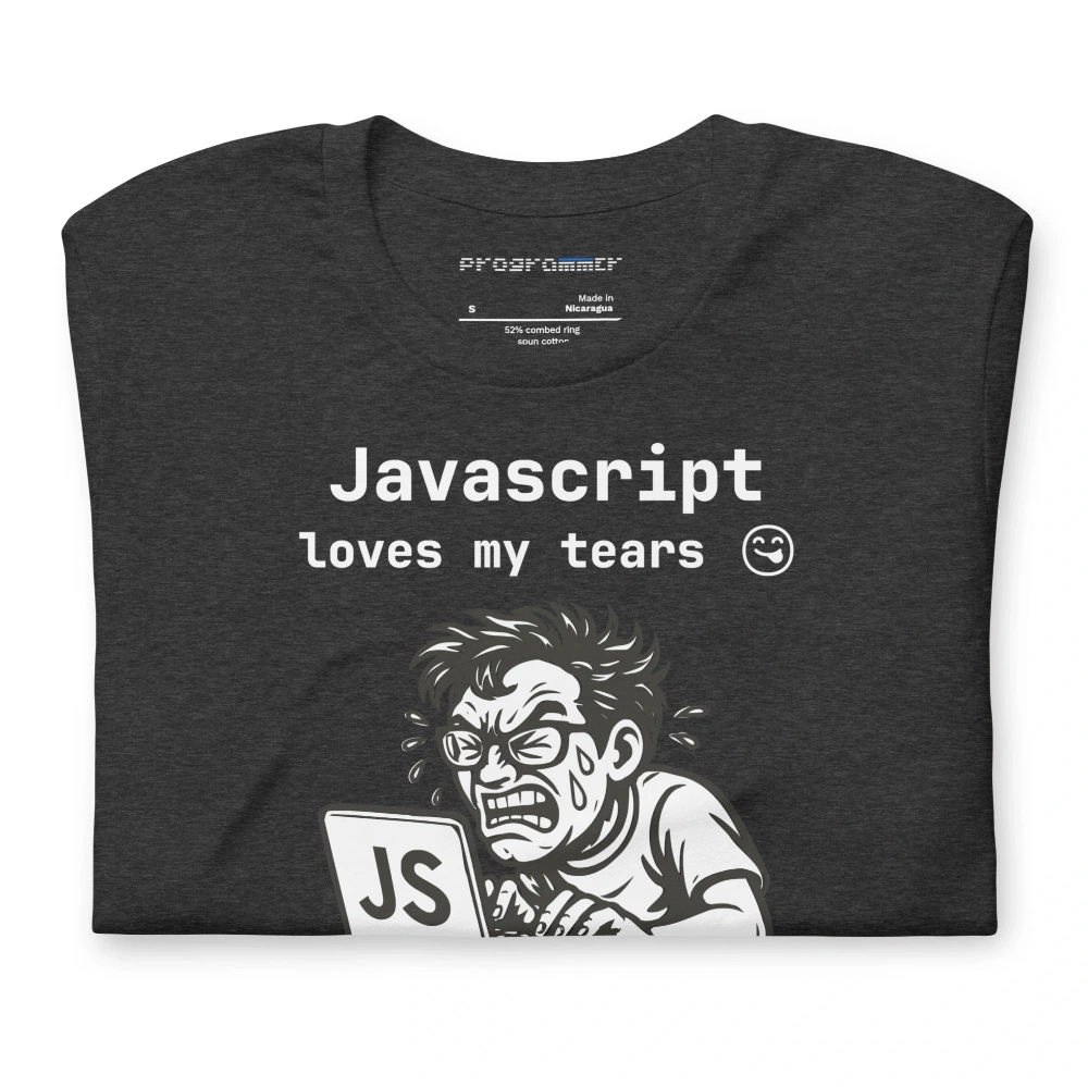 Picture of JavaScript Loves My Tears Shirt