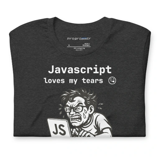 Picture of JavaScript Loves My Tears Shirt