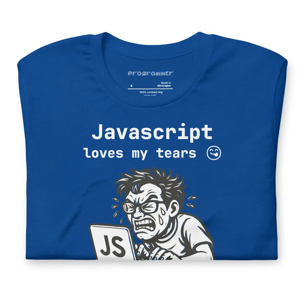 Picture of JavaScript Loves My Tears Shirt