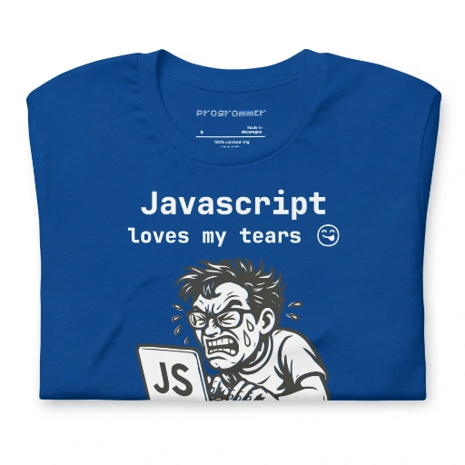 Picture of JavaScript Loves My Tears Shirt