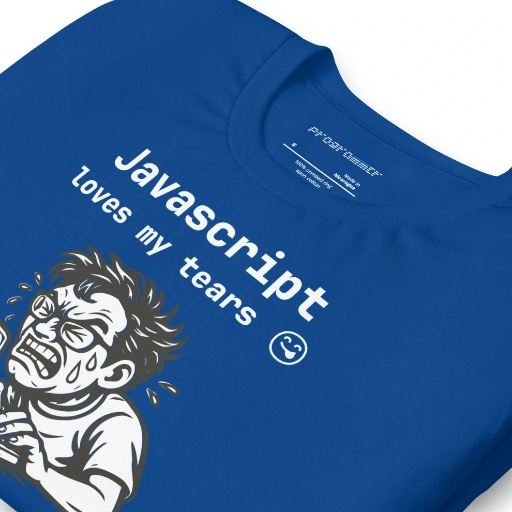 Picture of JavaScript Loves My Tears Shirt