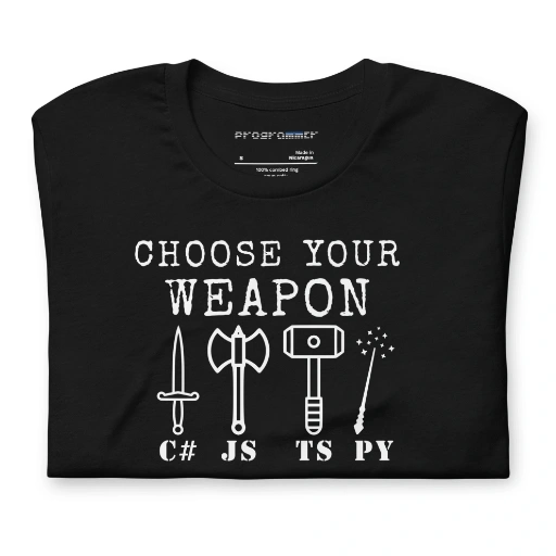 Picture of Choose Your Weapon Shirt