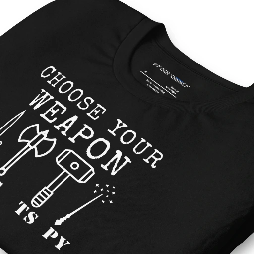 Picture of Choose Your Weapon Shirt