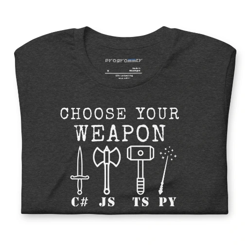 Picture of Choose Your Weapon Shirt