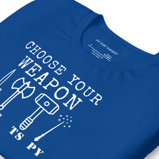 Picture of Choose Your Weapon Shirt