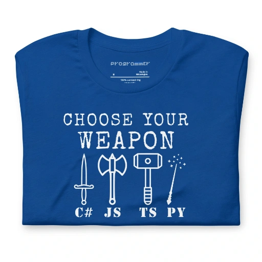 Picture of Choose Your Weapon Shirt