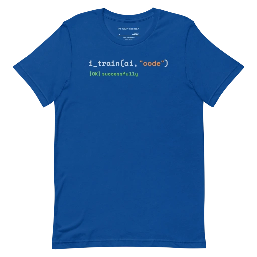 Picture of I Train Ai To Code Shirt