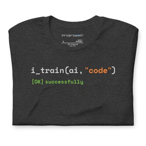 Picture of I Train Ai To Code Shirt