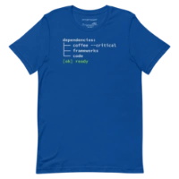 Picture of Coffee Critical Dependency Shirt