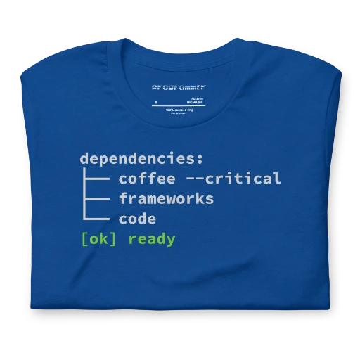 Picture of Coffee Critical Dependency Shirt