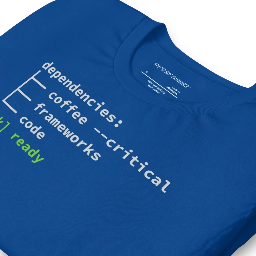 Picture of Coffee Critical Dependency Shirt