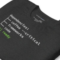 Picture of Coffee Critical Dependency Shirt