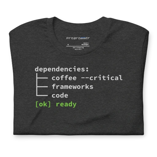 Picture of Coffee Critical Dependency Shirt