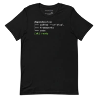 Picture of Coffee Critical Dependency Shirt