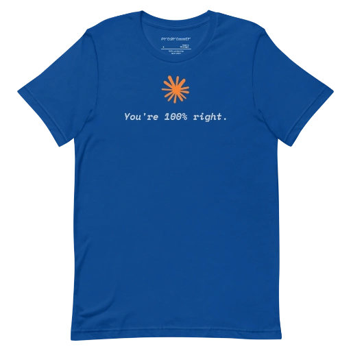 Picture of You're 100% Right Shirt