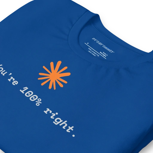 Picture of You're 100% Right Shirt