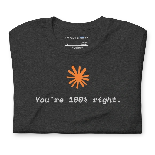 Picture of You're 100% Right Shirt