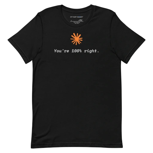 Picture of You're 100% Right Shirt