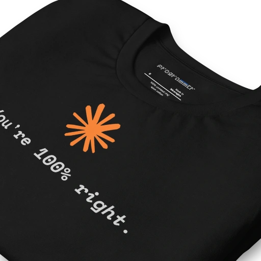 Picture of You're 100% Right Shirt