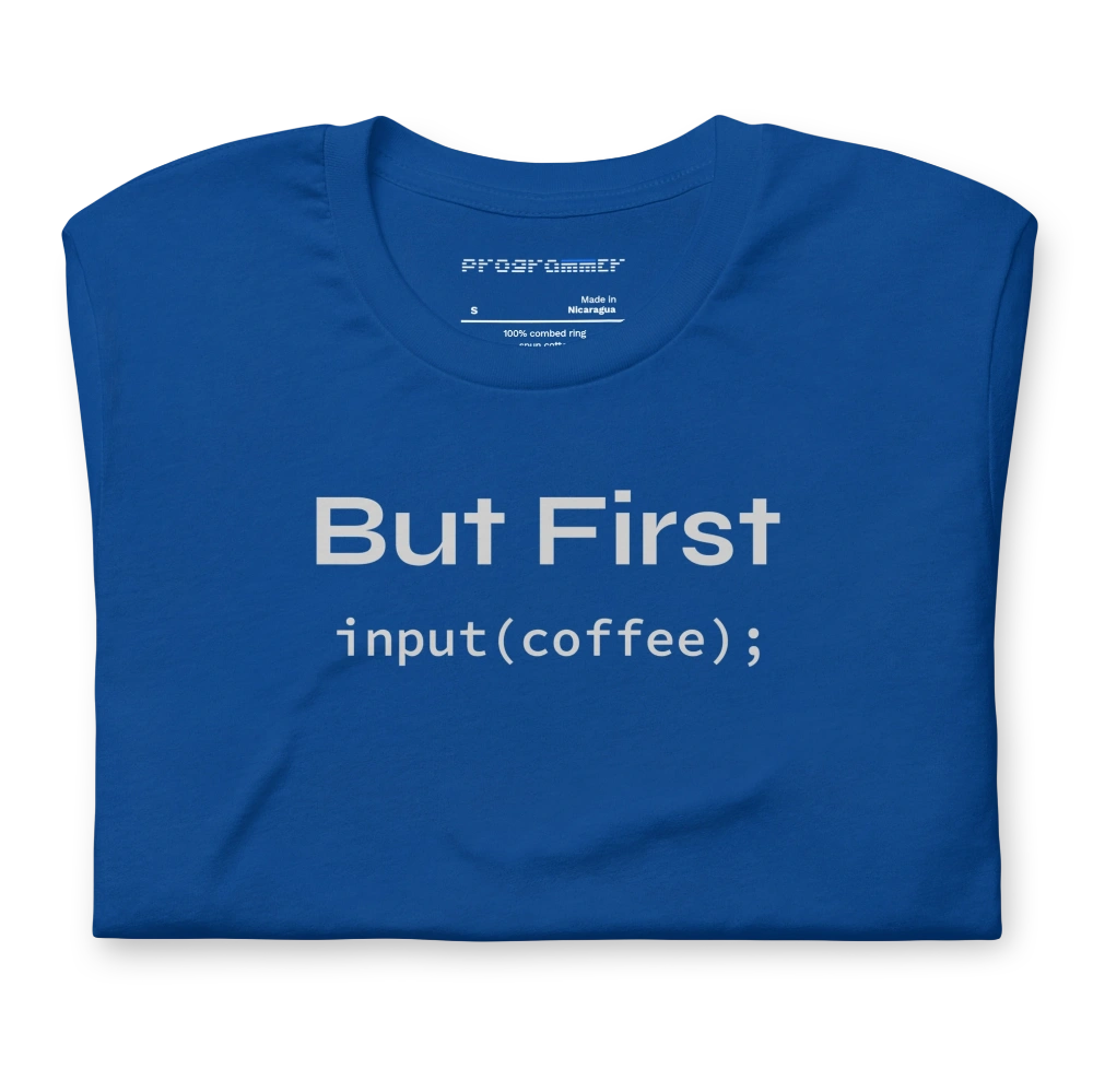 Picture of But First Coffee Shirt