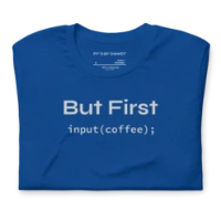 Picture of But First Coffee Shirt