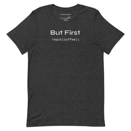 Picture of But First Coffee Shirt
