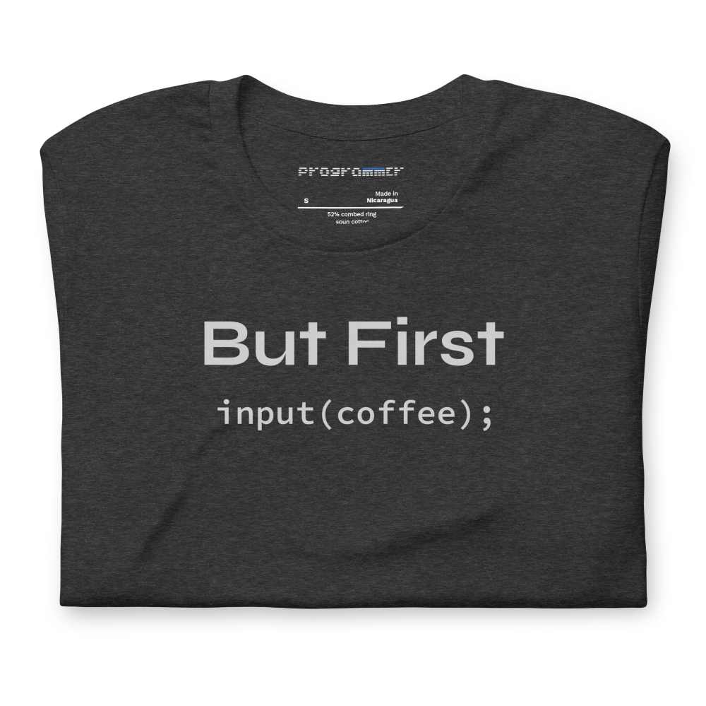 Picture of But First Coffee Shirt
