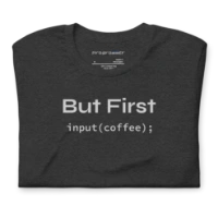 Picture of But First Coffee Shirt