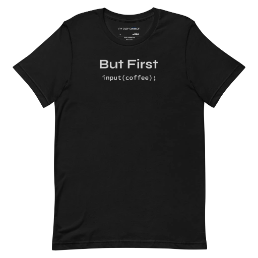 Picture of But First Coffee Shirt
