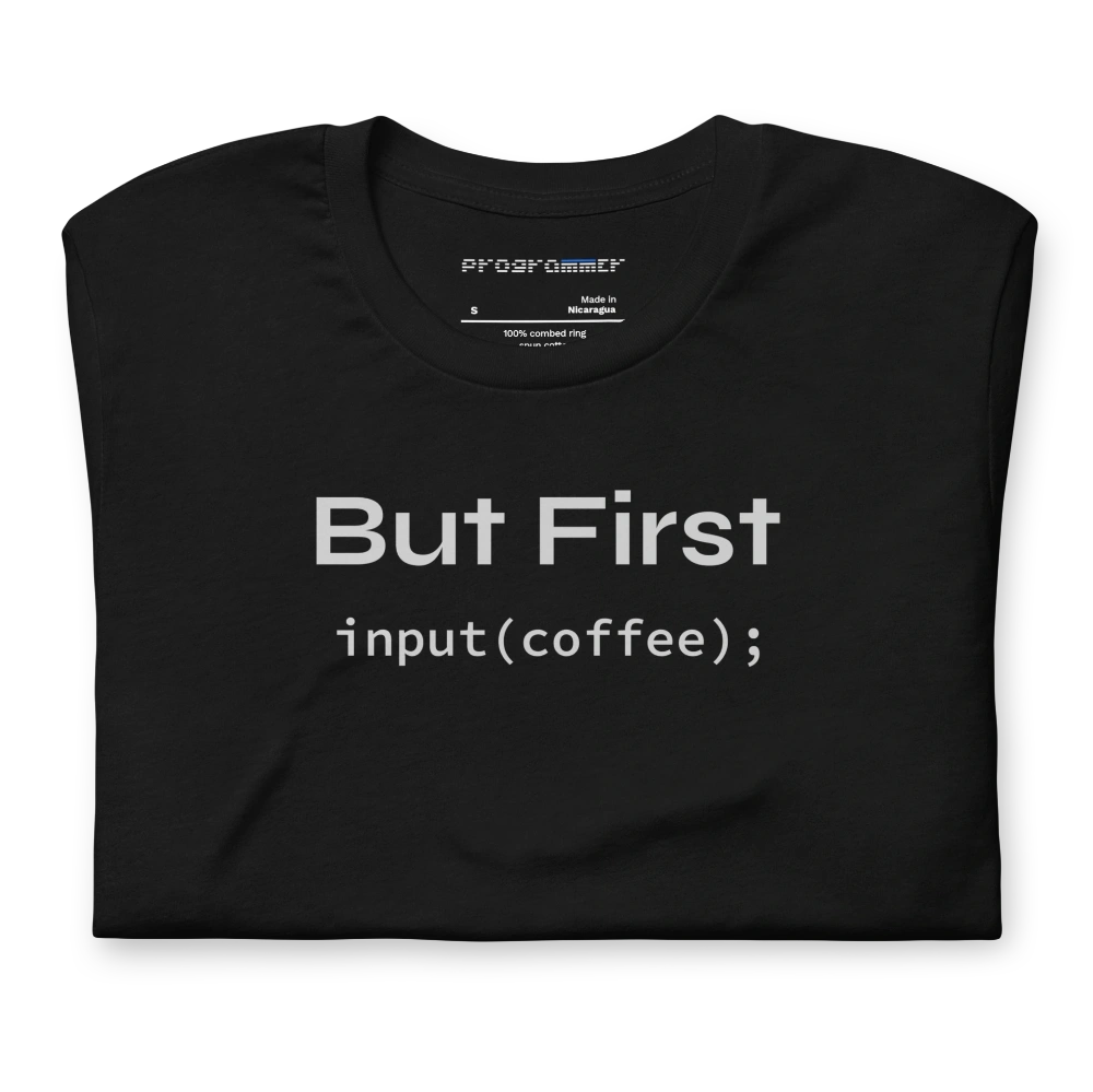Picture of But First Coffee Shirt