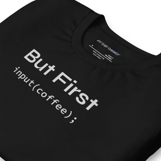 Picture of But First Coffee Shirt