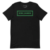 Picture of Code Blooded ASCII Terminal T-Shirt Shirt